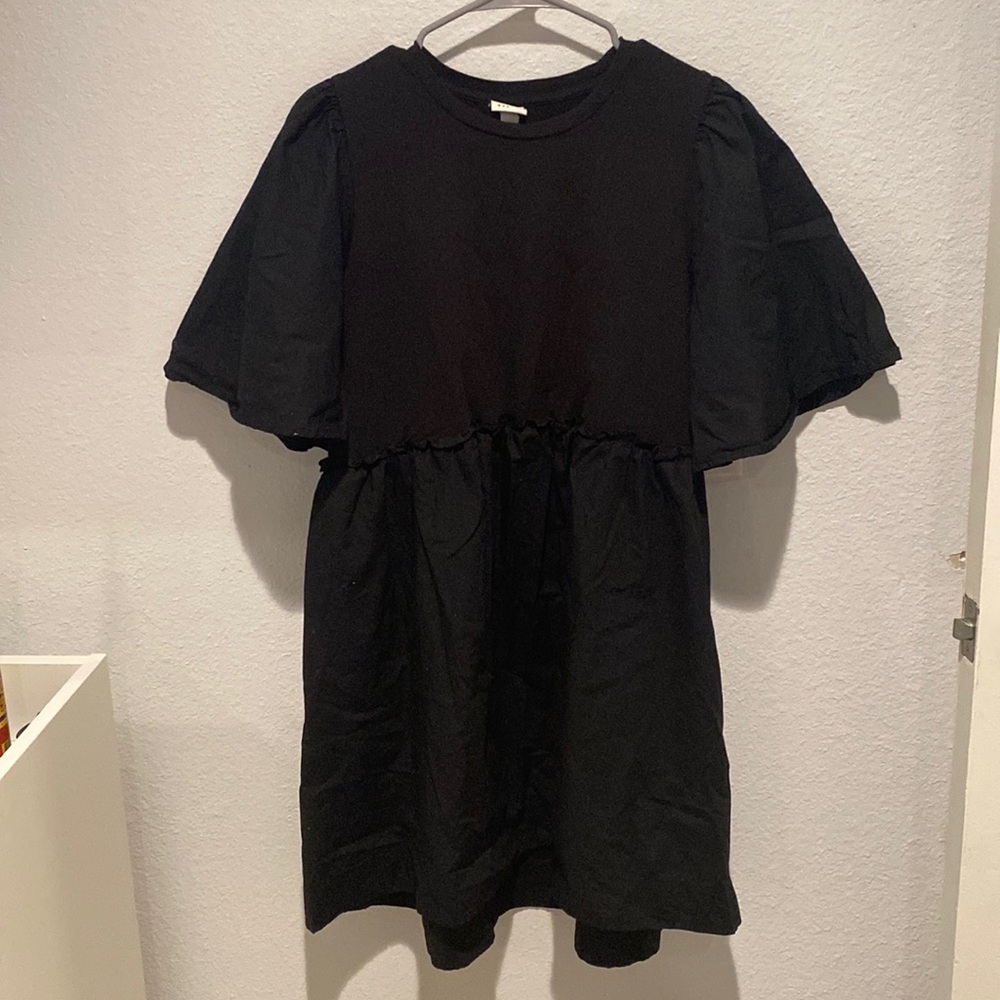 Simple black dress